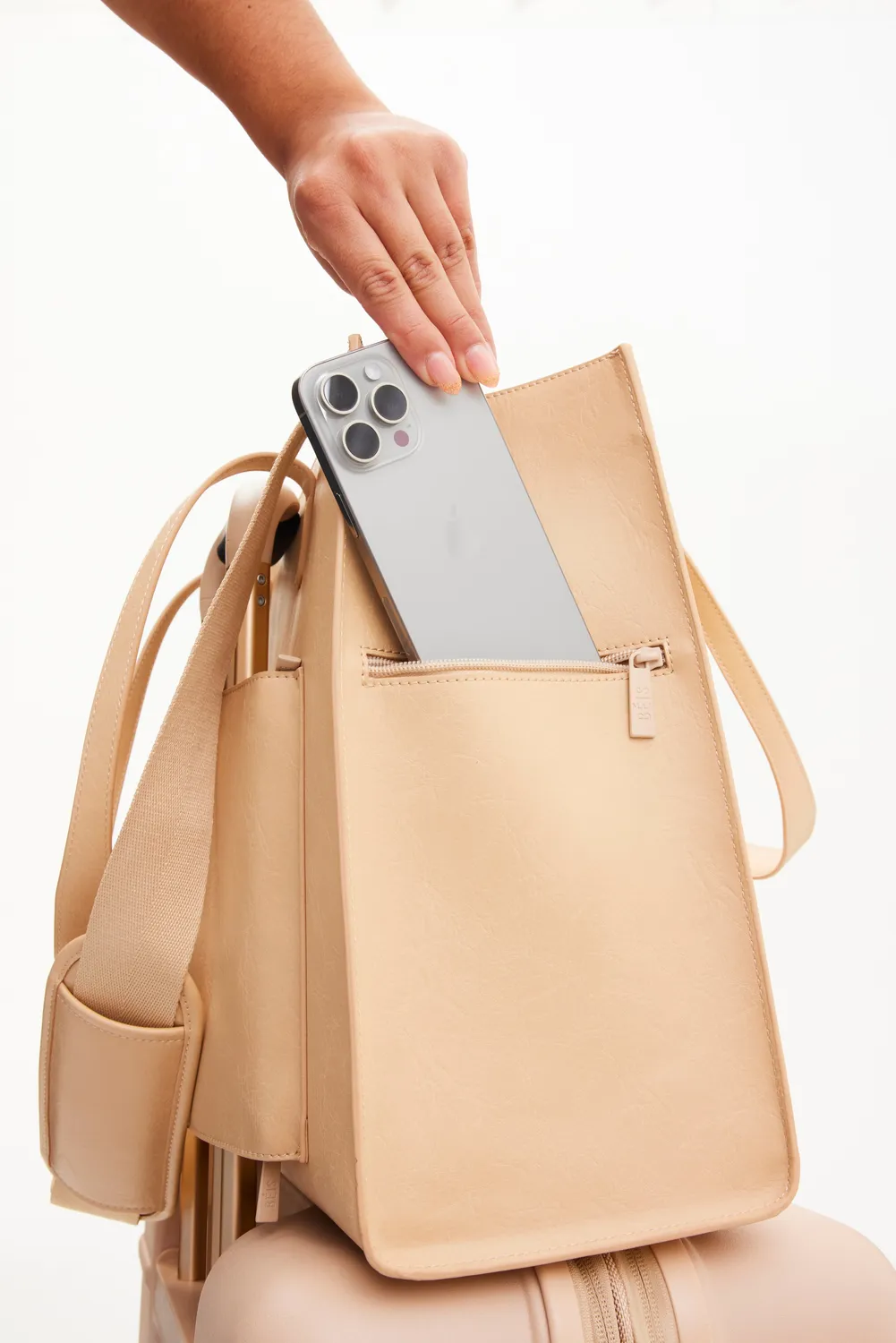 Beis Large Work Tote borsa tote beige
