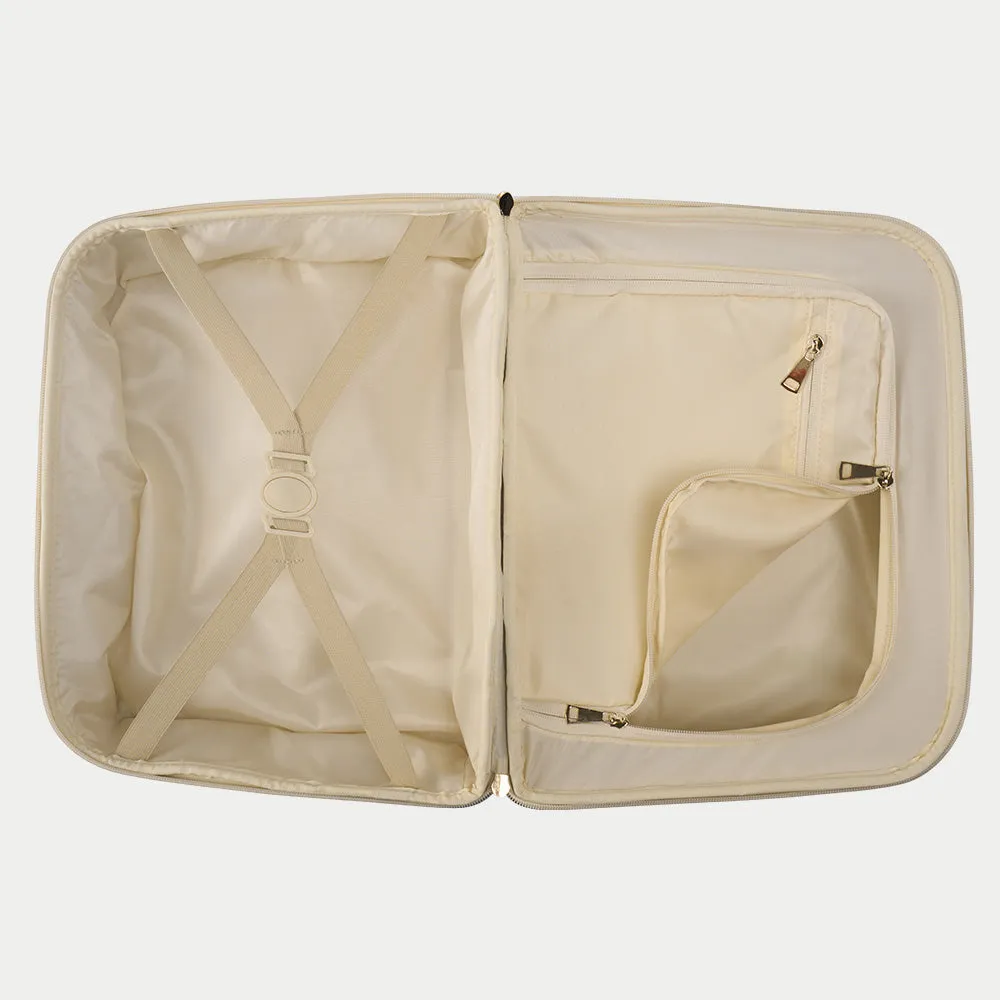 Cabin Max Lyon Paxos borsone 40x30x20 crema 24L rigido
