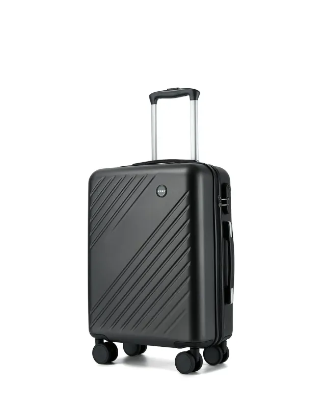 Kono Valigia Rigida 55x40x20 bagaglio a mano grigio 34L