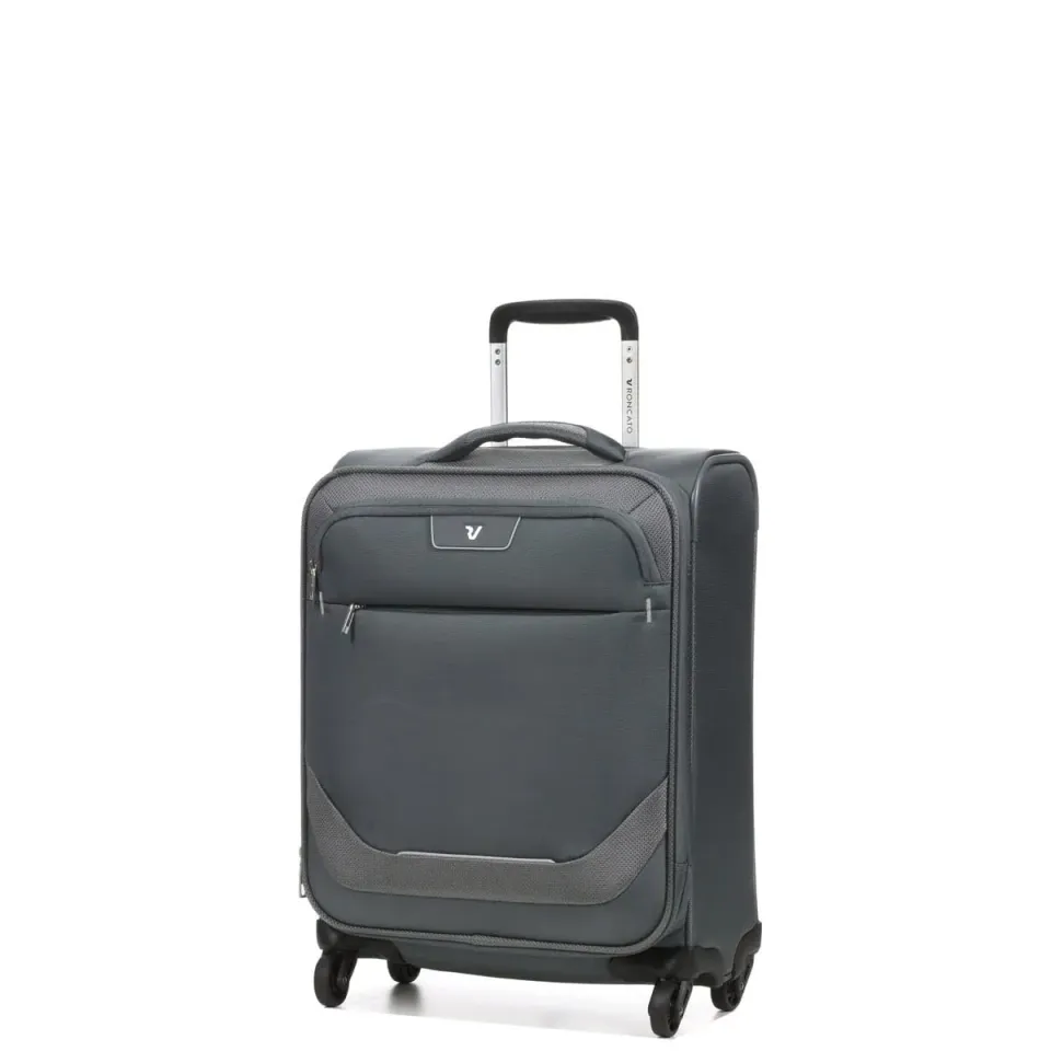 Roncato Joy Trolley Mano 55x40x20 Antracite Espandibile