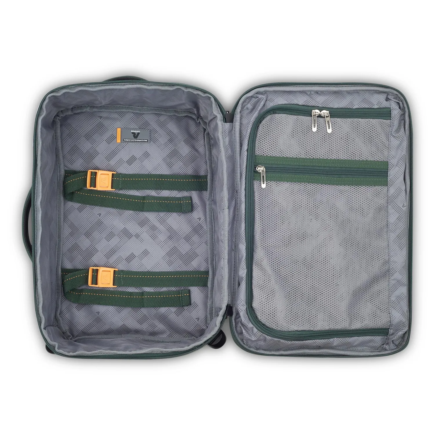 Roncato Move zaino cabina 40x25x20 verde mimetico