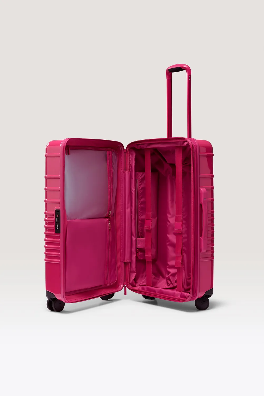 Beis The Medium Check-In Roller valigia Limitless rigida