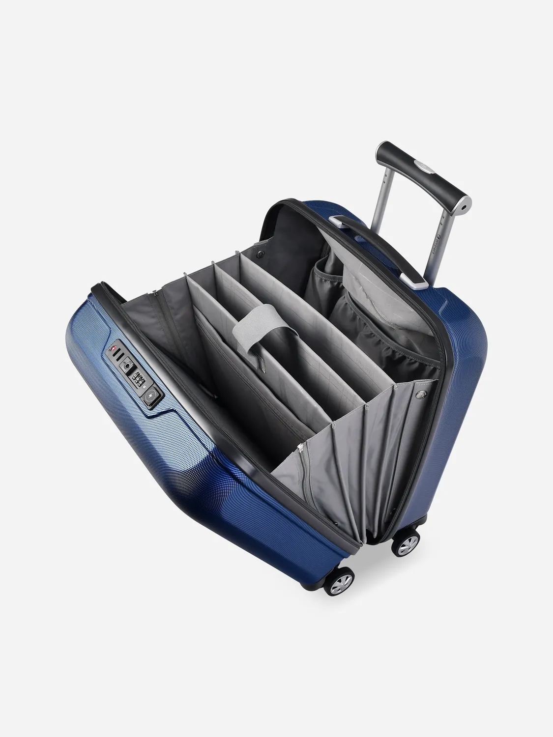 Eminent Kapstadt Ingresso pilota trolley blu USB