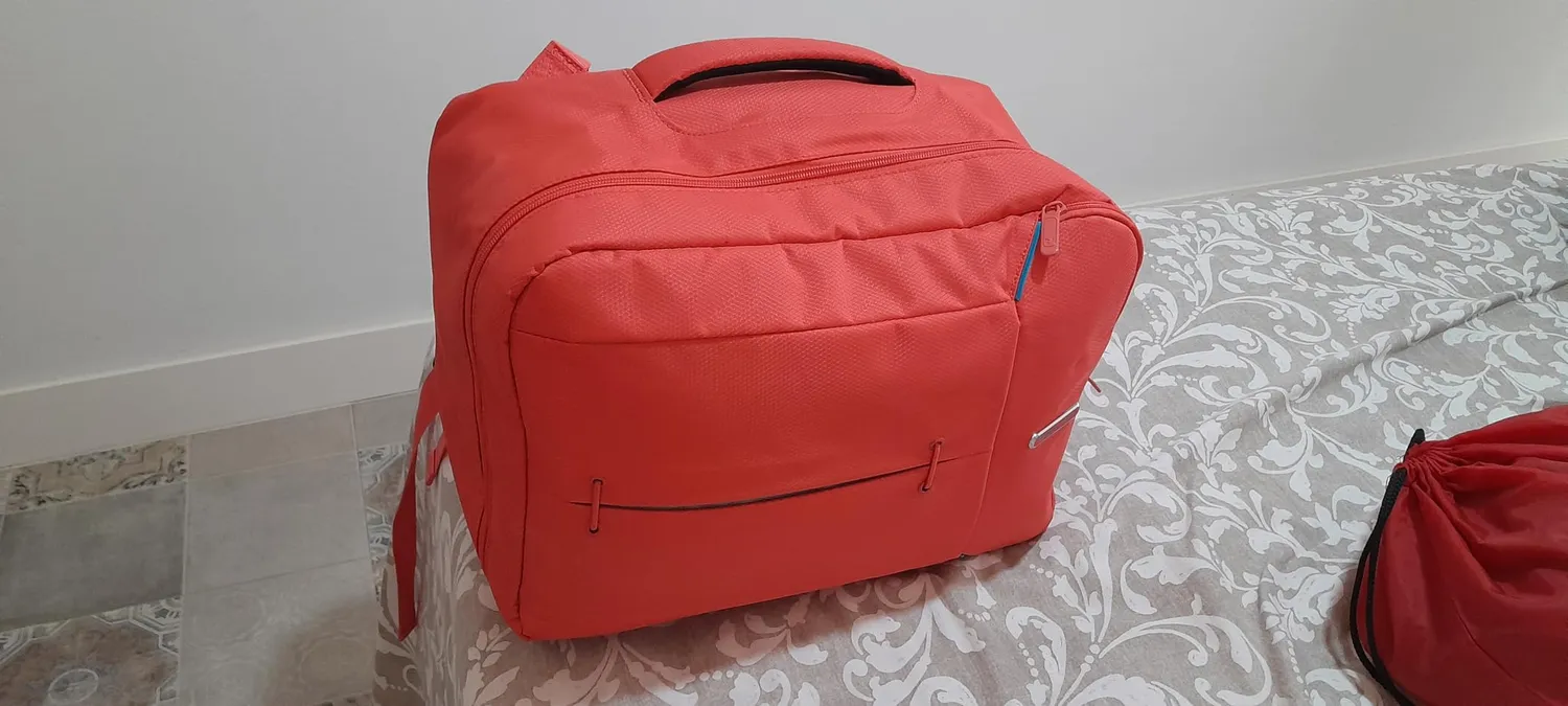 Roncato Ironik 2.0 Ryanair Zaino viaggio 40x25x20 arancione espandibile
