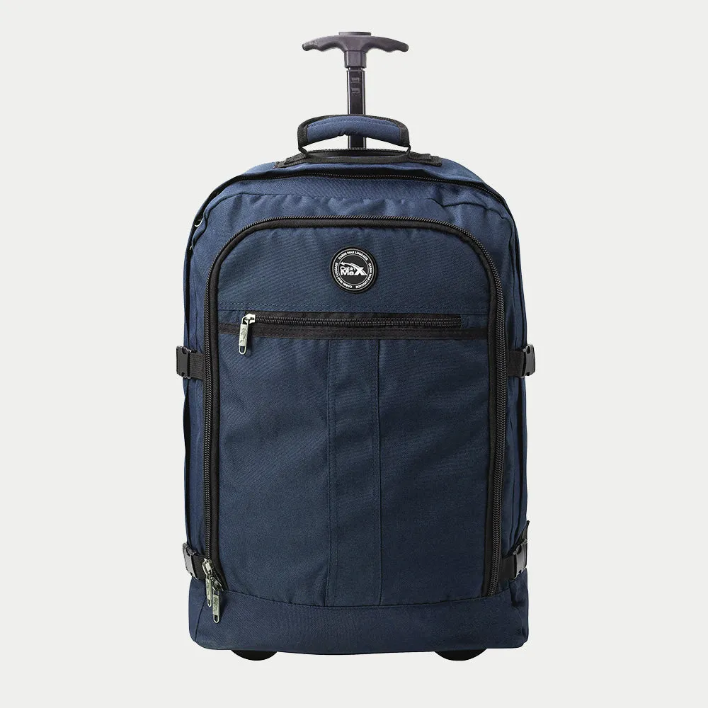 Cabin Max Lyon 44L trolley zaino 55x40x20 blu ibrido