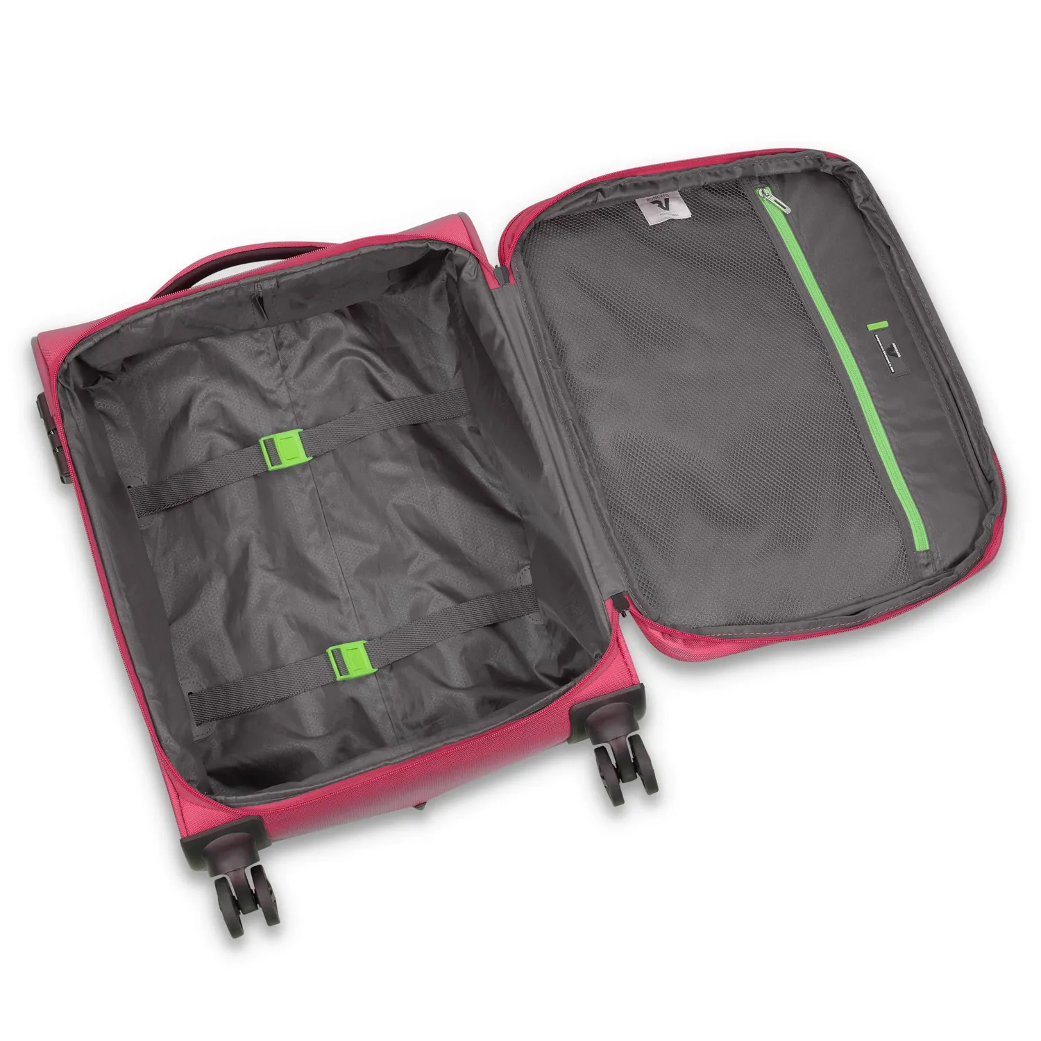 Roncato Twin trolley cabina morbido 55x40x20 TSA ultraleggero
