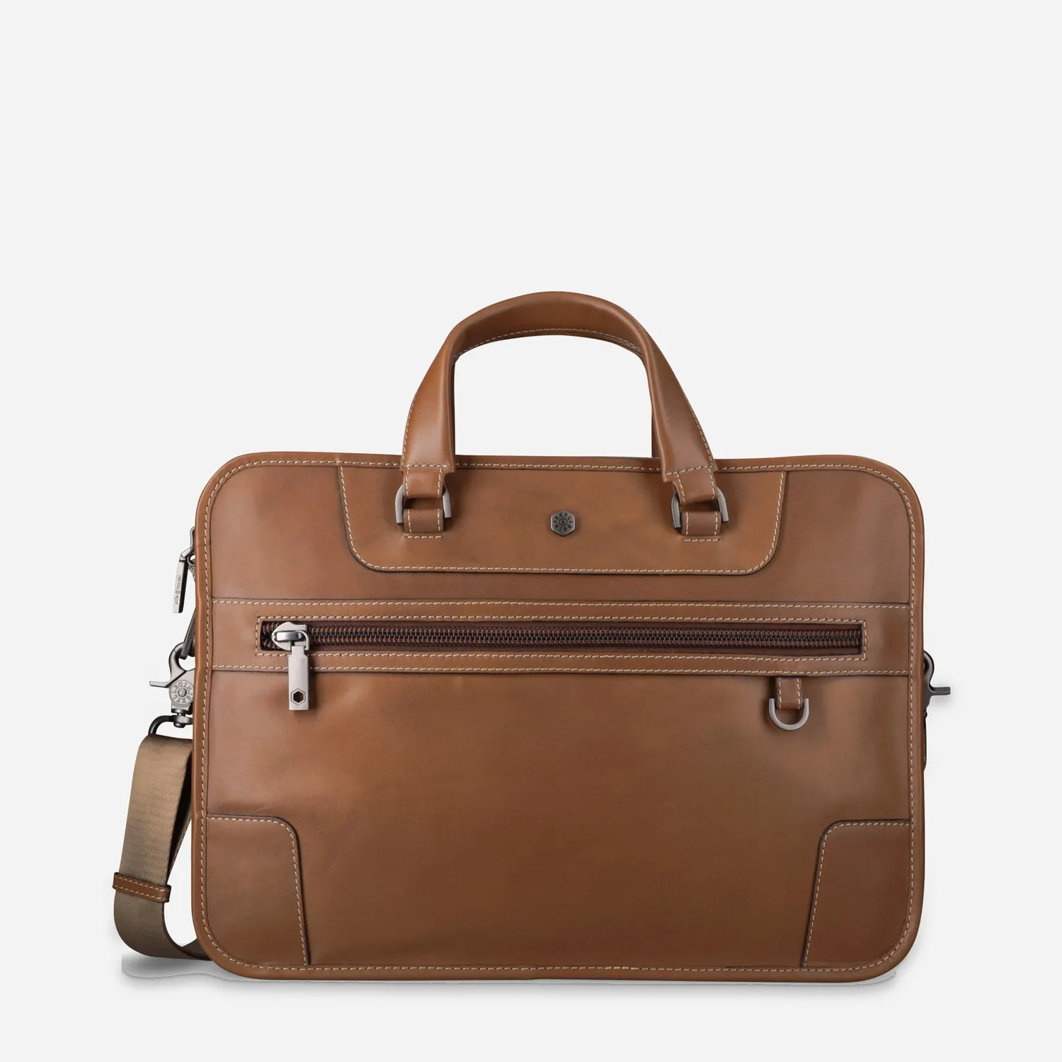 Jekyll & Hide Oxford Medium Briefcase Cartella Pelle 15"