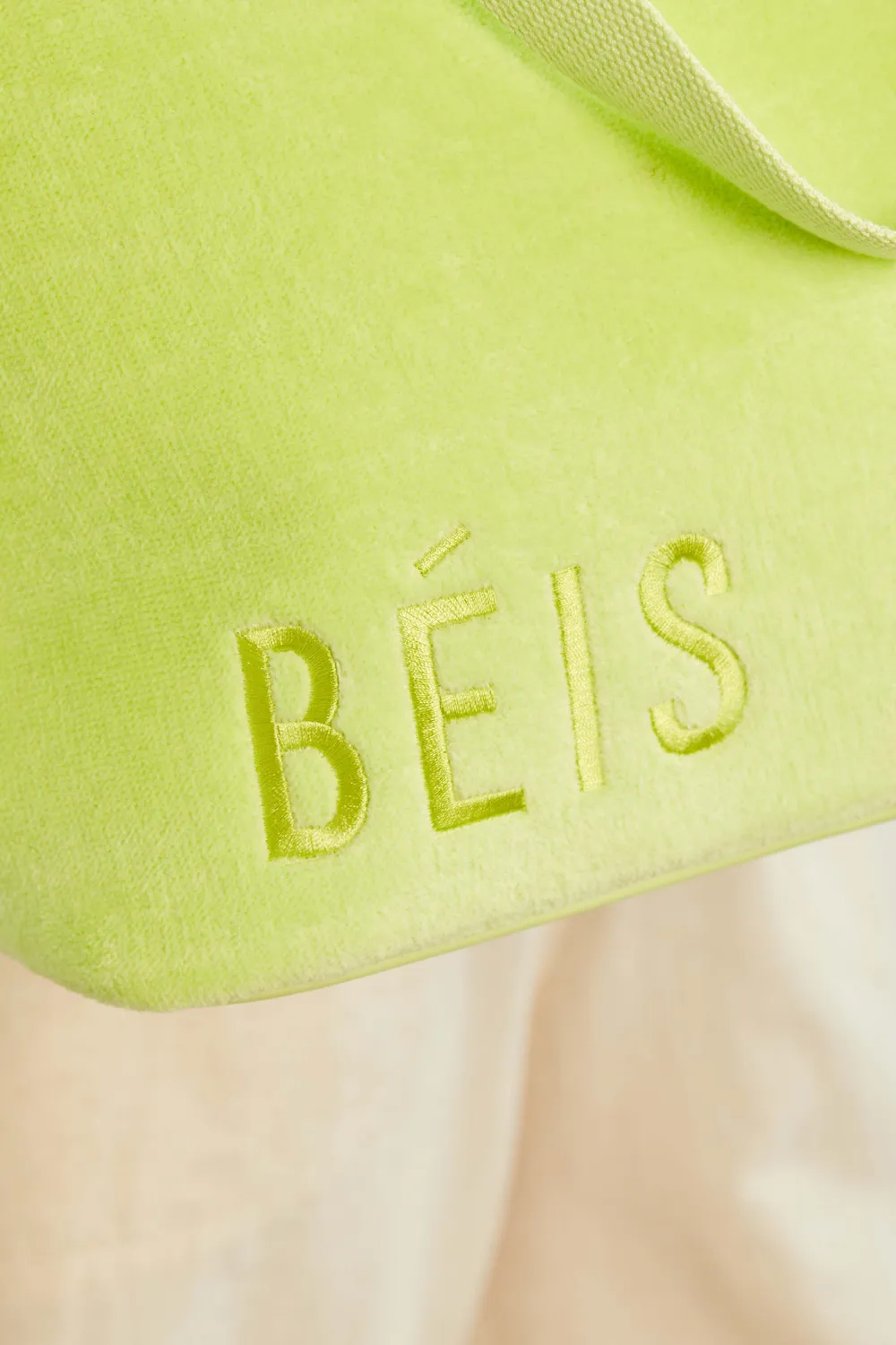 Beis Terry Tote borsa spugna Citron