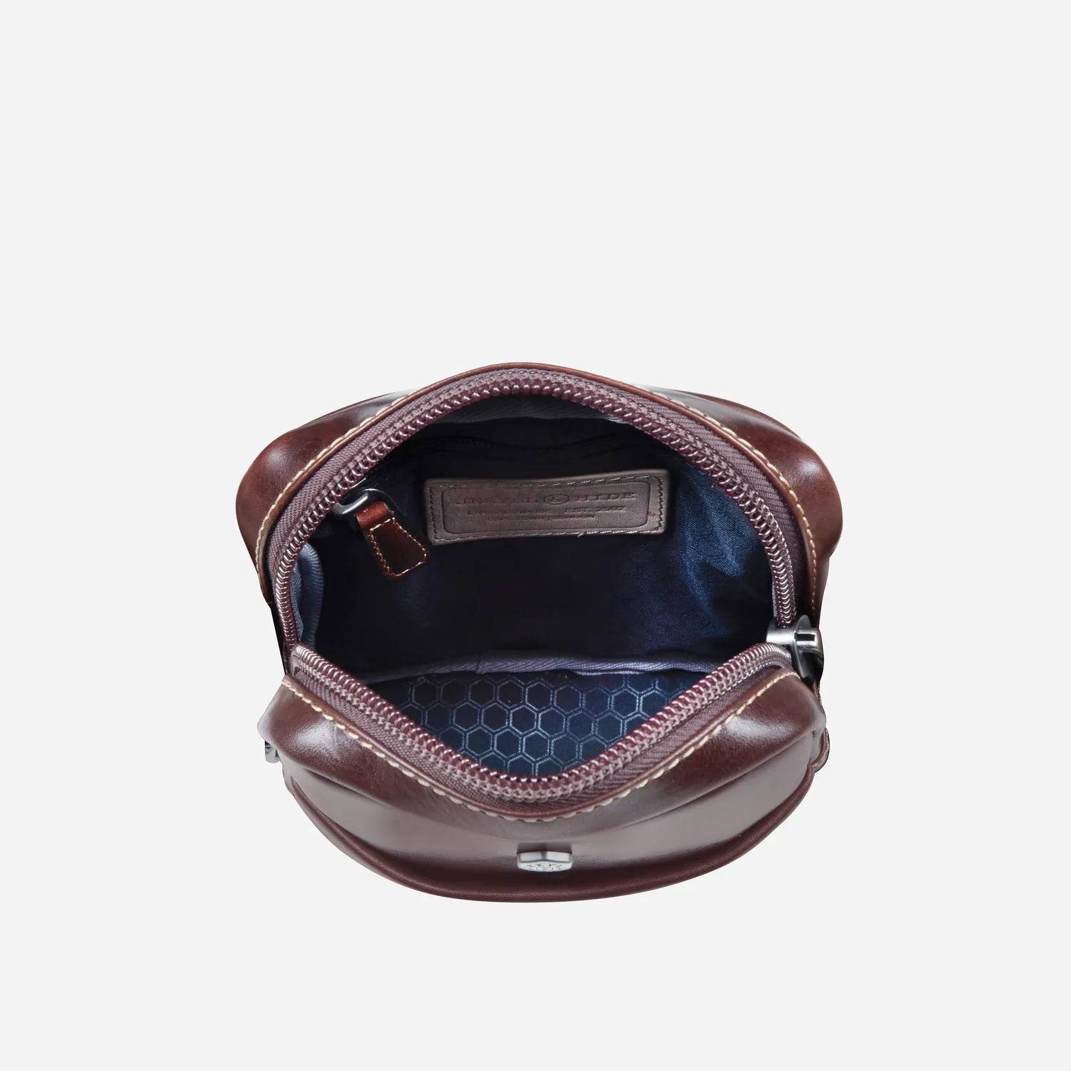 Jekyll & Hide Soho tracolla pelle Mocha organizer