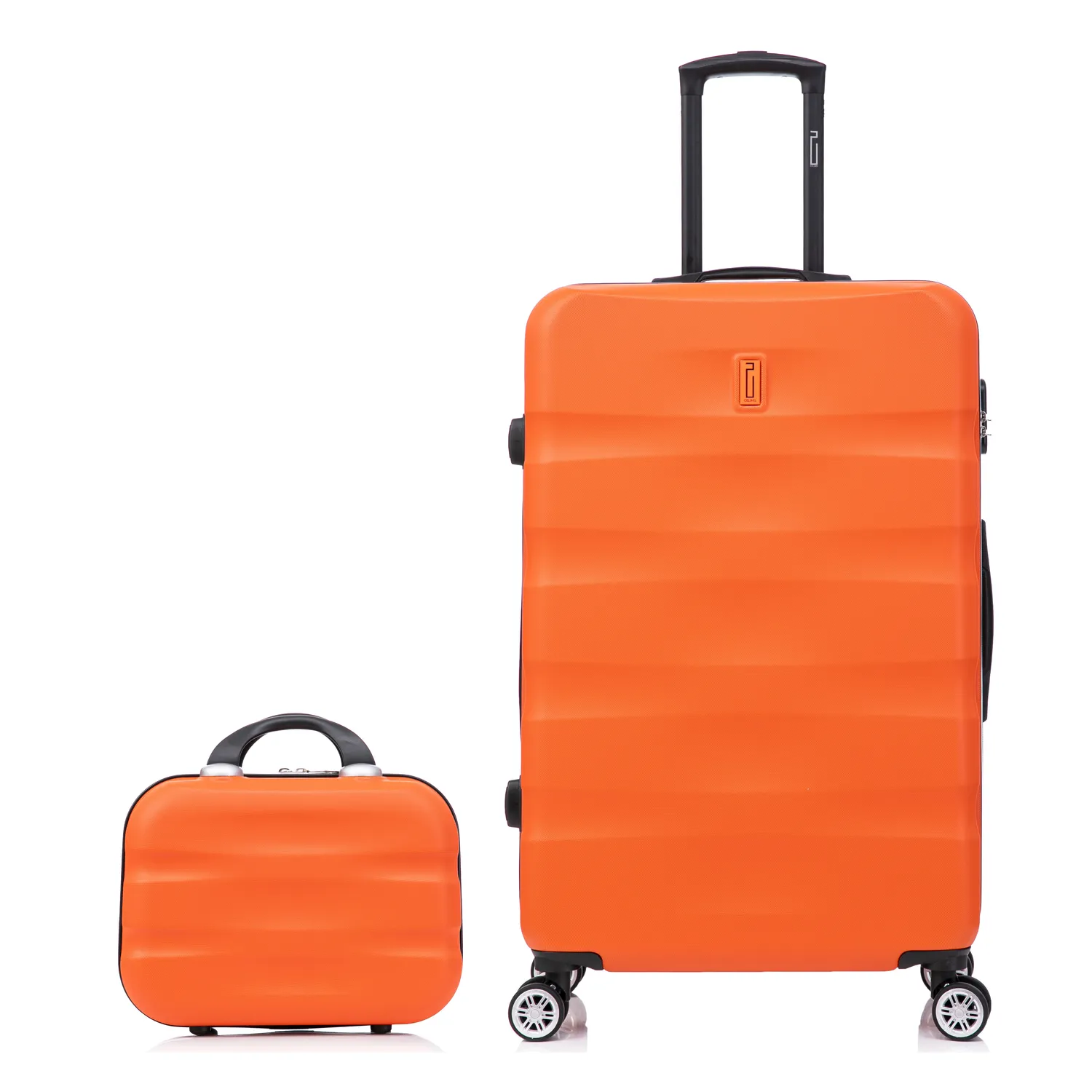 CELIMS AeroWave set 5 valigie ABS nero + beauty