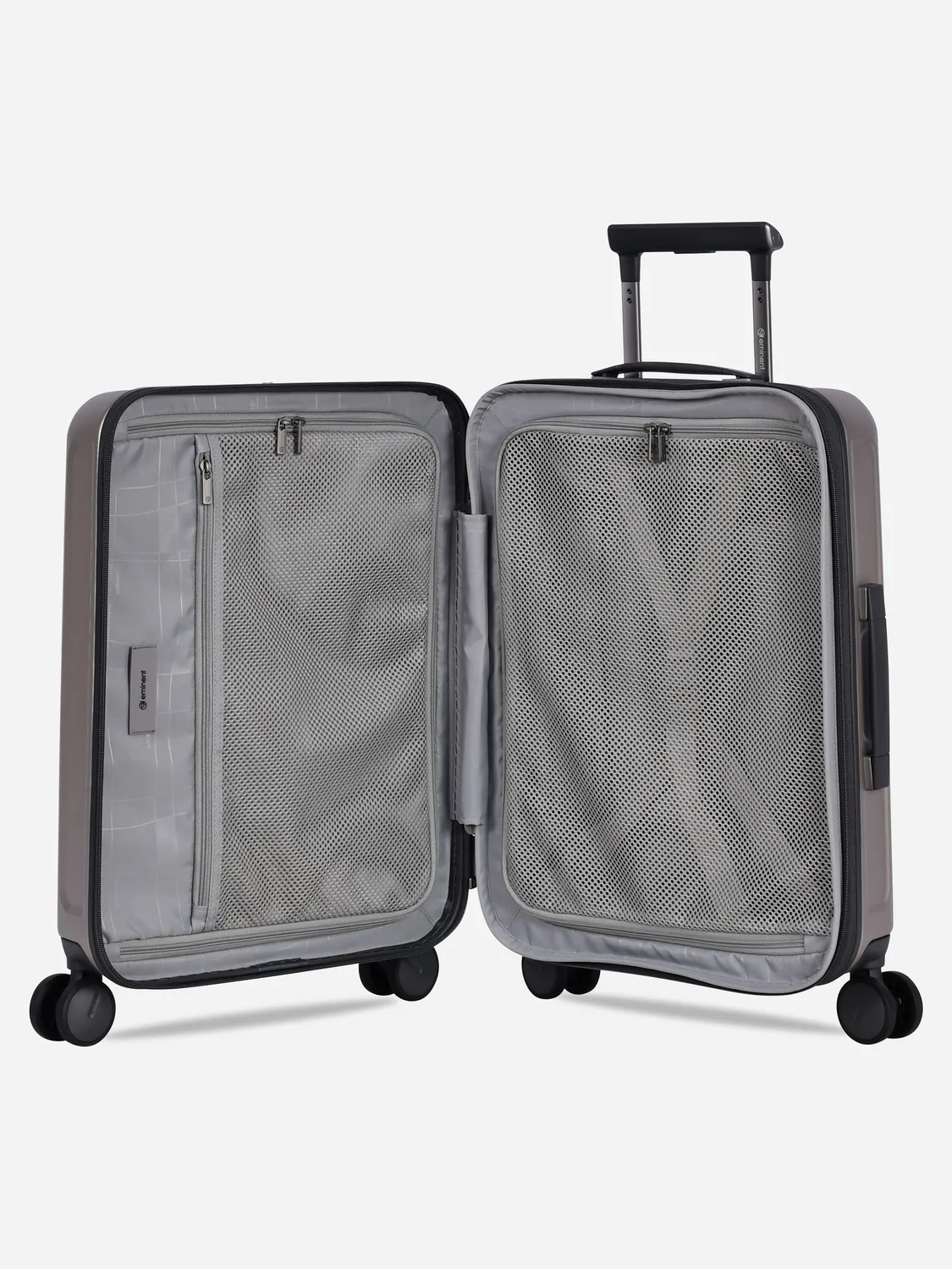 Eminent Kapstadt Cabina Espandibile bagaglio a mano beige rigido
