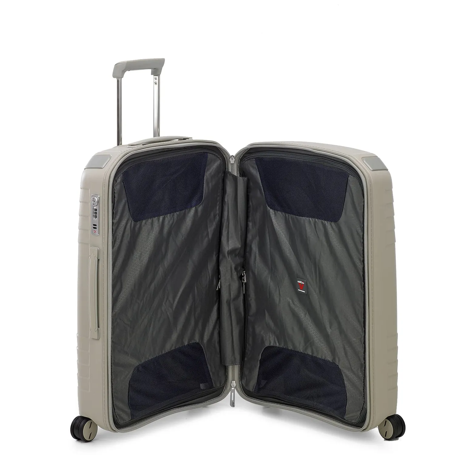 Roncato Ypsilon 2.0 Eco Trolley Medio Rigido Beige 69 cm