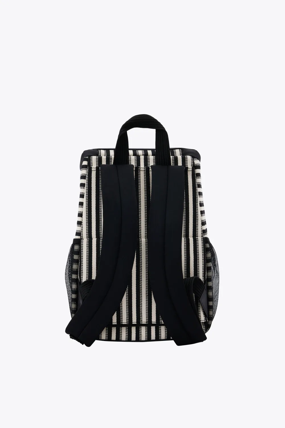 Beis Backpack Cooler borsa frigo zaino nera a righe
