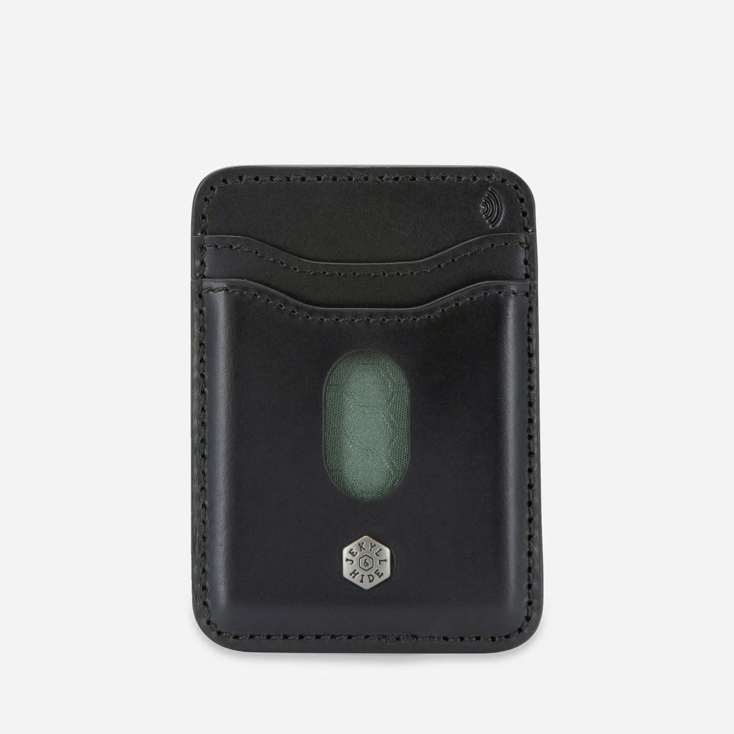 Jekyll & Hide MagSafe porta carte pelle clay