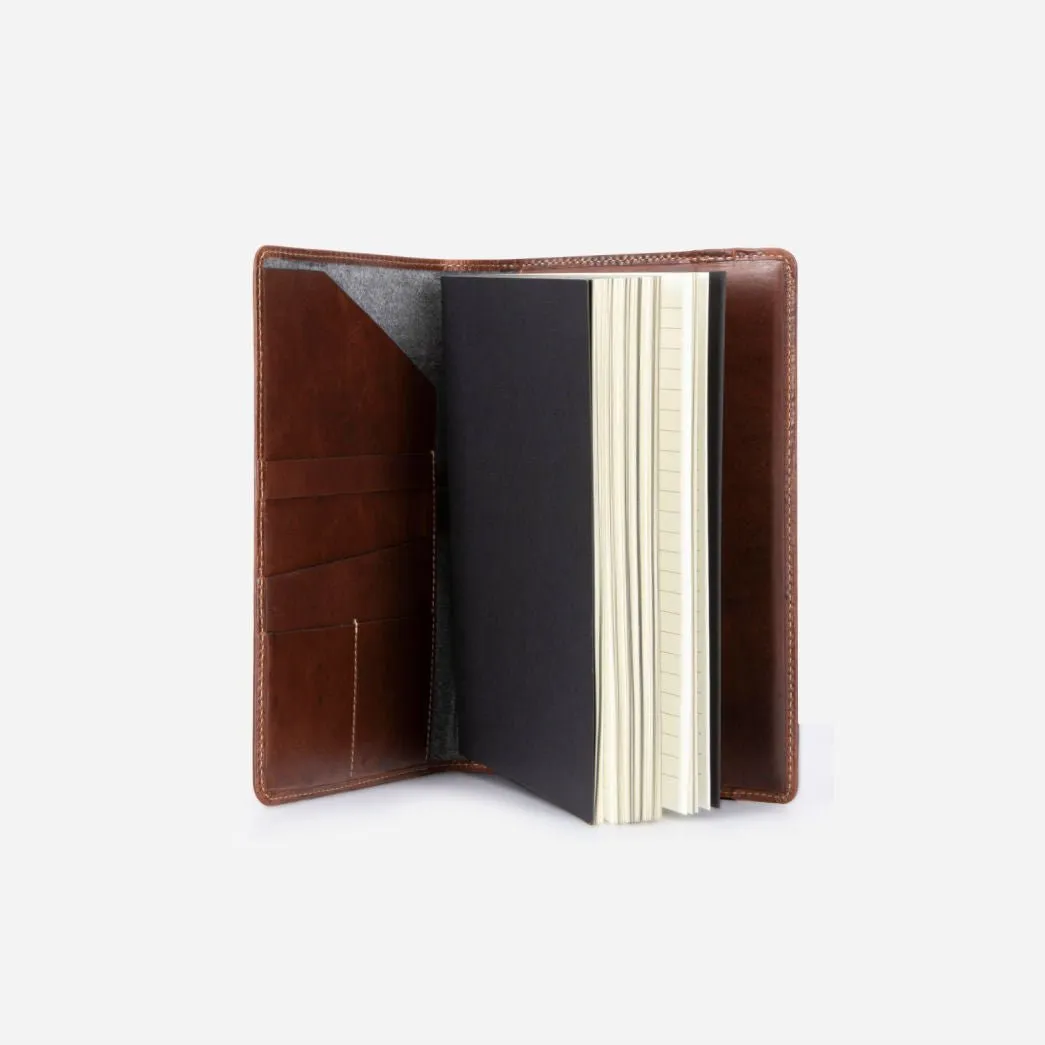 Jekyll & Hide Havana A5 copertina quaderno pelle Mocha