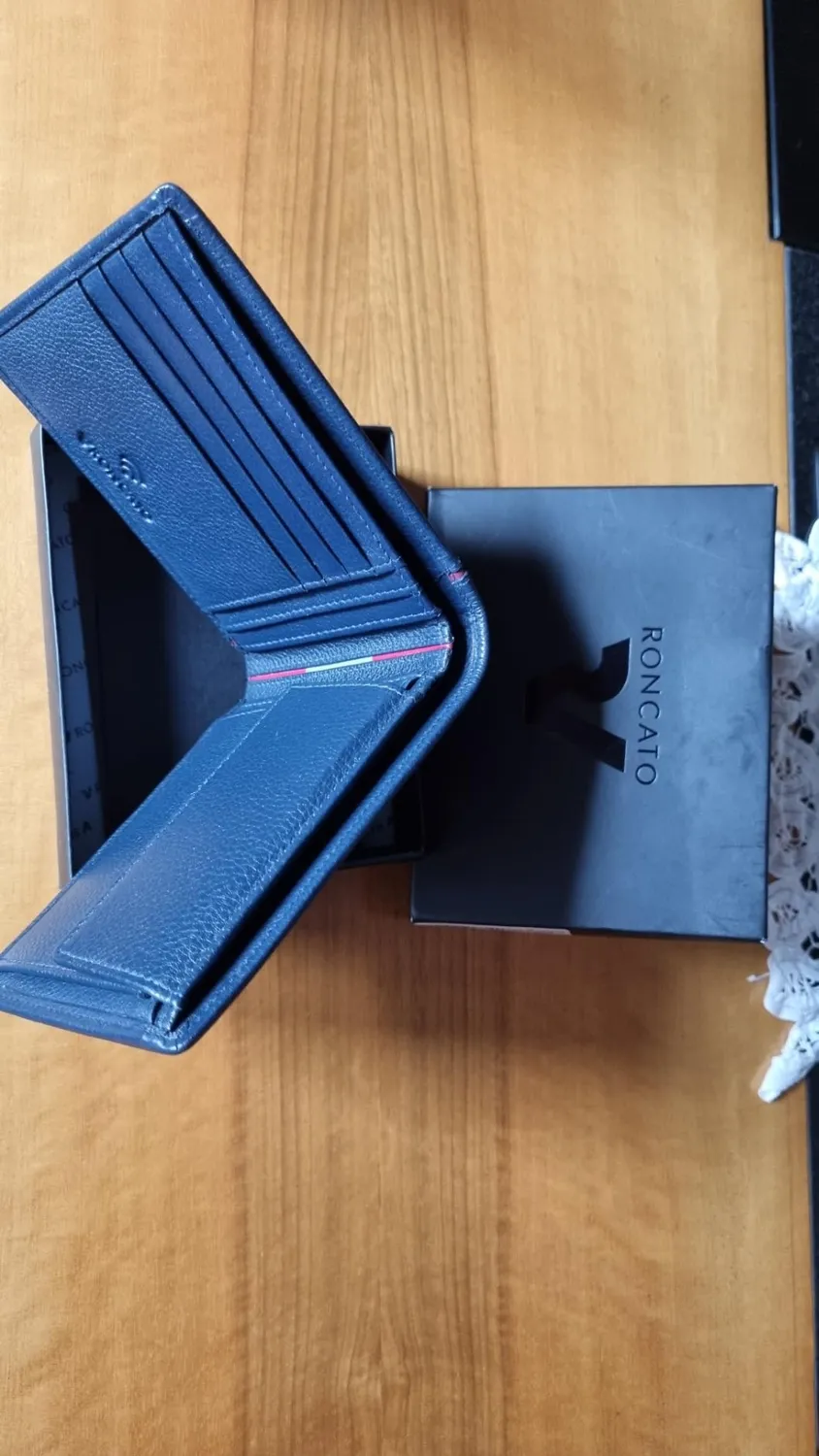 Roncato PE-Boston portafoglio uomo nero RFID 13x9,5 cm