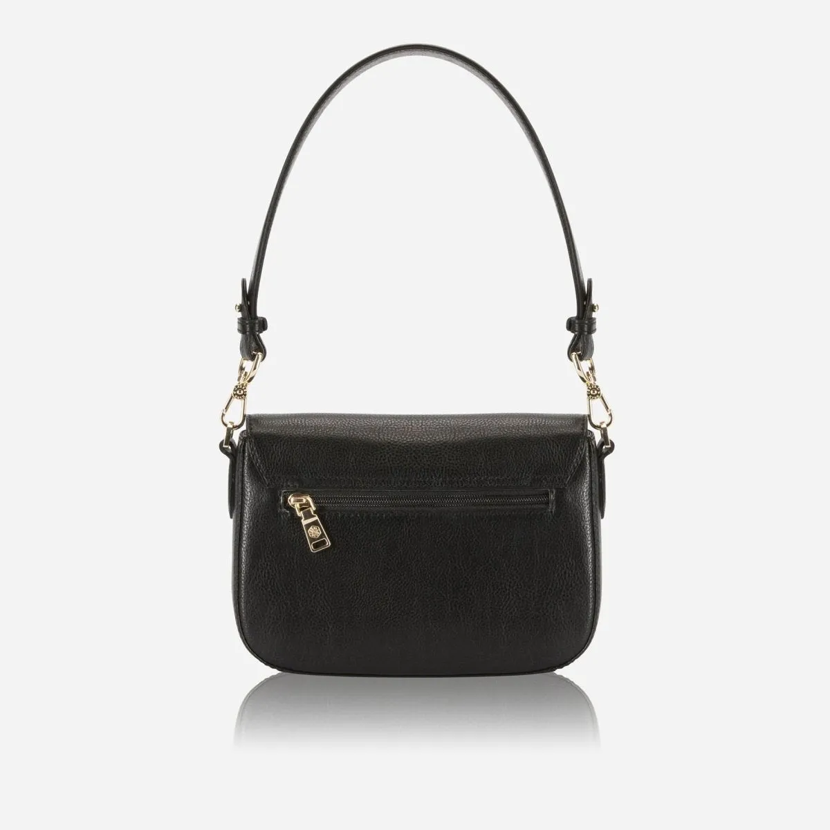 Jekyll & Hide Paris Saddle borsa tracolla nera pelle RFID