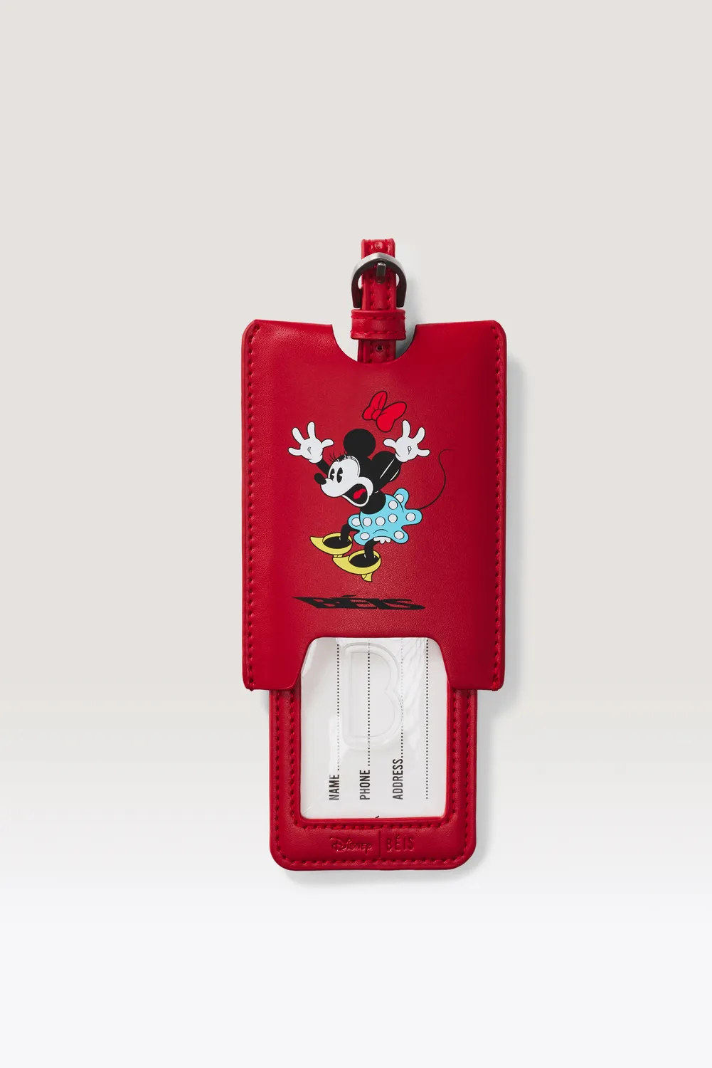 Beis Disney Luggage Tag etichetta Mickey rosso