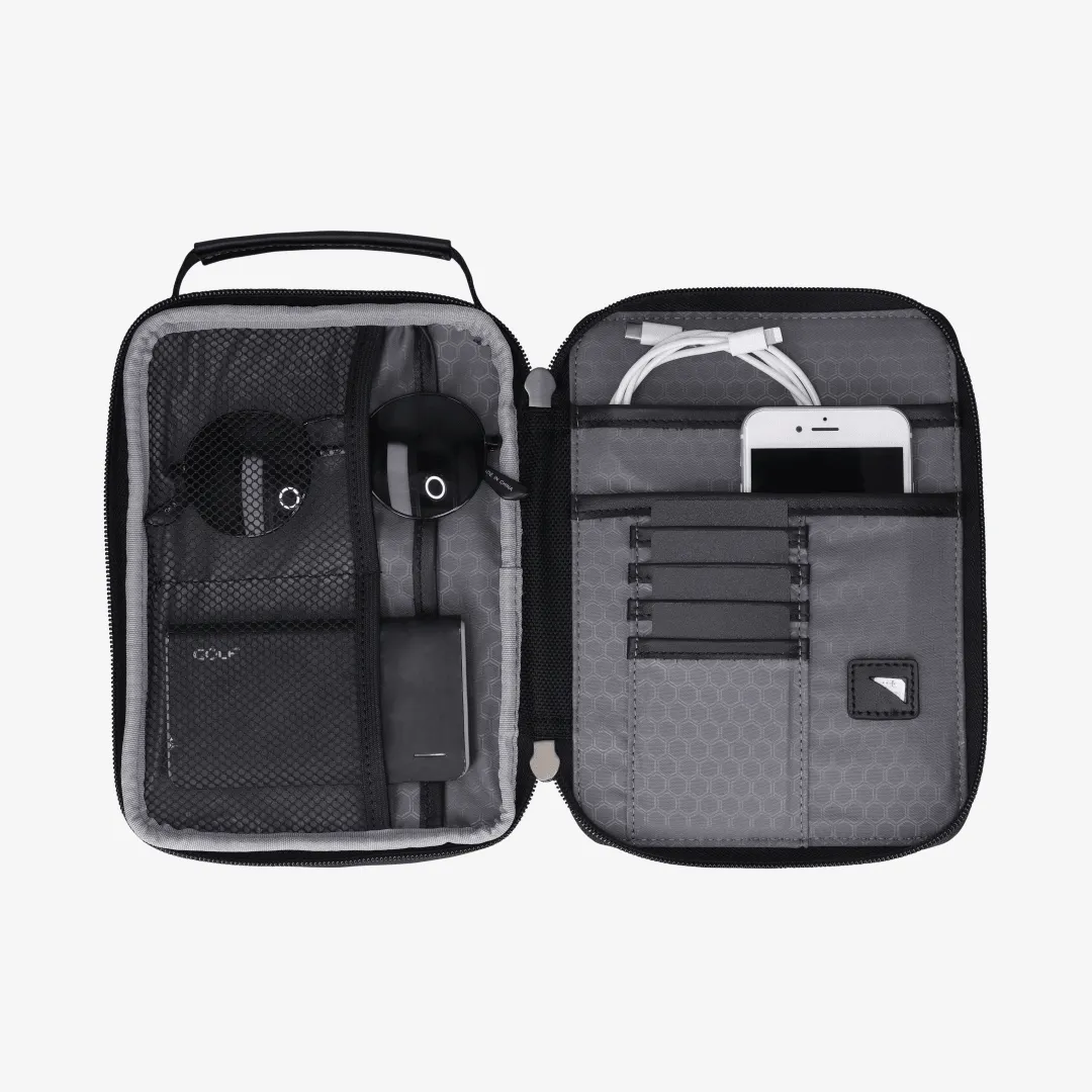 Jekyll & Hide Tokyo Crossbody Borsello Nero Nylon RFID