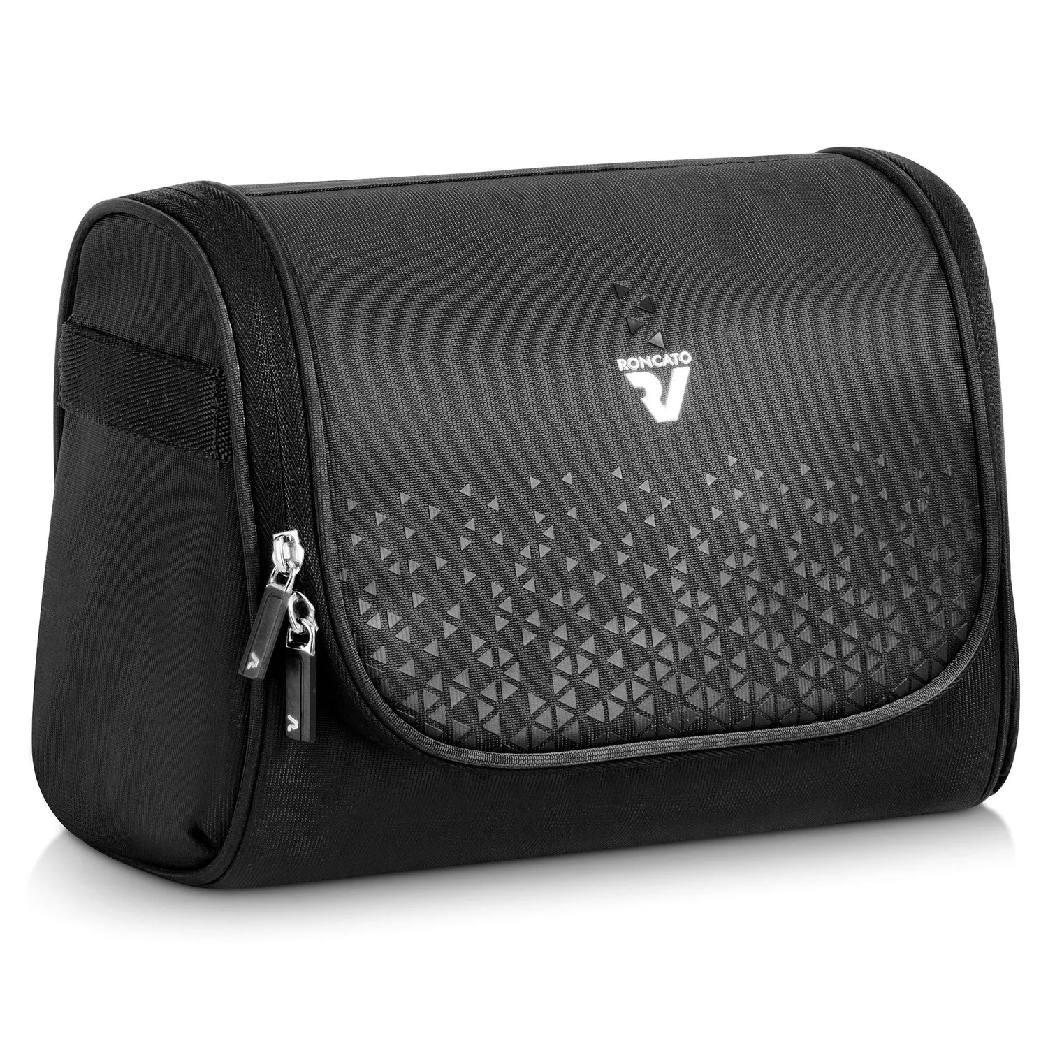 Roncato Crosslite Necessaire Viaggio Nero 25x19x15 con Gancio