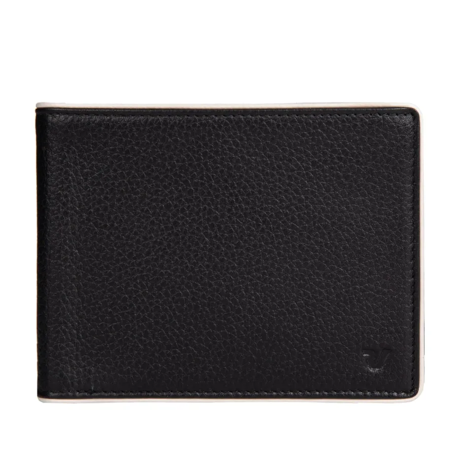 Roncato Madrid portafoglio uomo Nero/Blu RFID