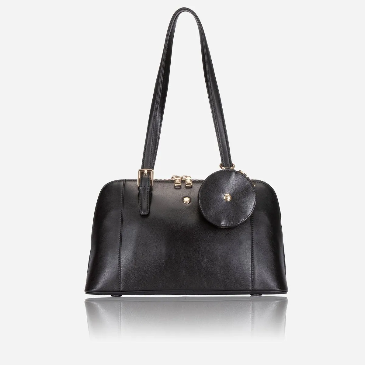Jekyll & Hide Zulu portamonete pelle nero RFID