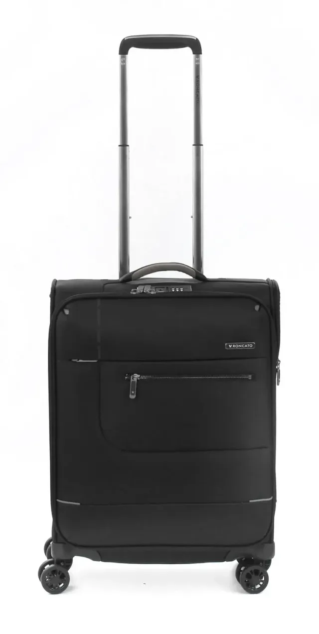 Roncato Sidetrack Trolley Cabina 55x40x20 Nero USB 42L