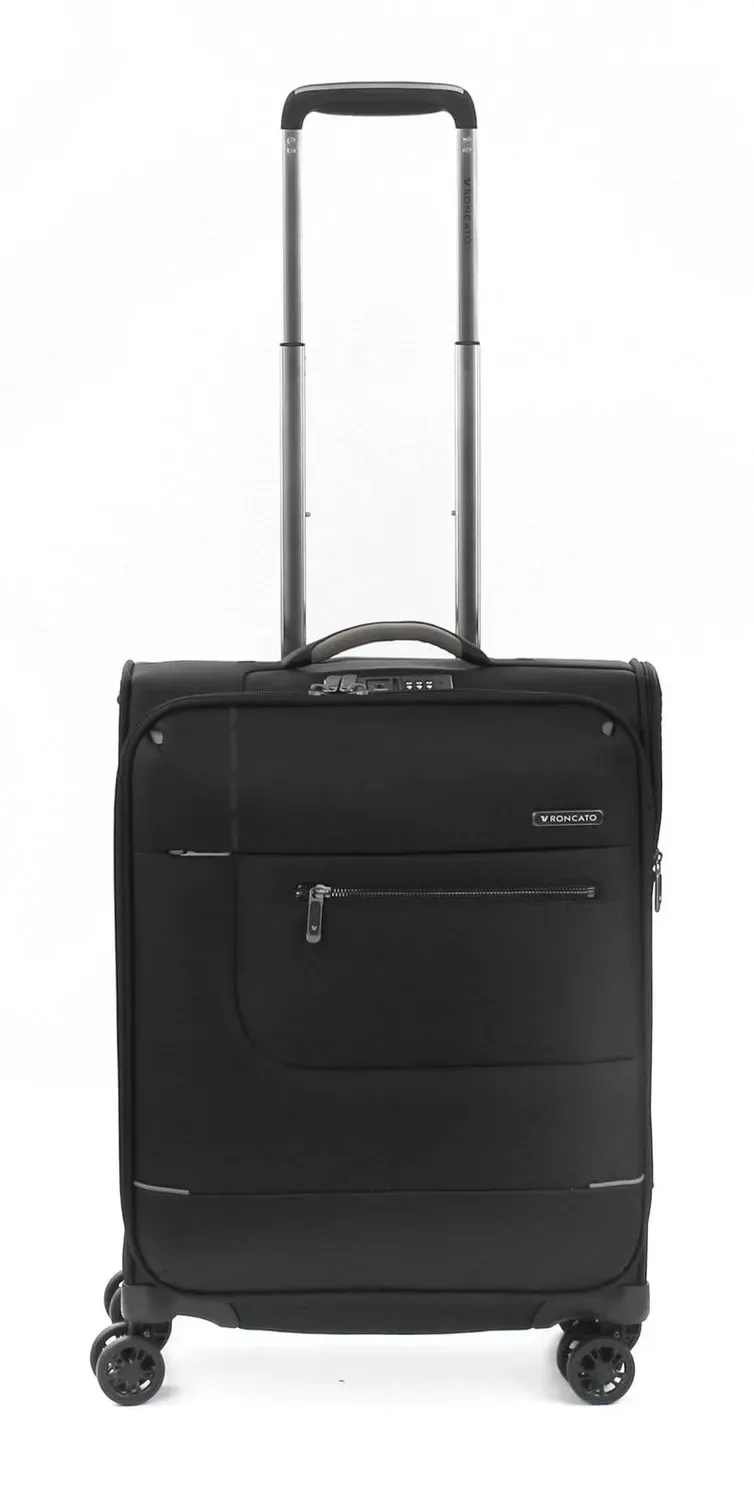 Roncato Sidetrack Trolley Cabina 55x40x20 Nero USB 42L