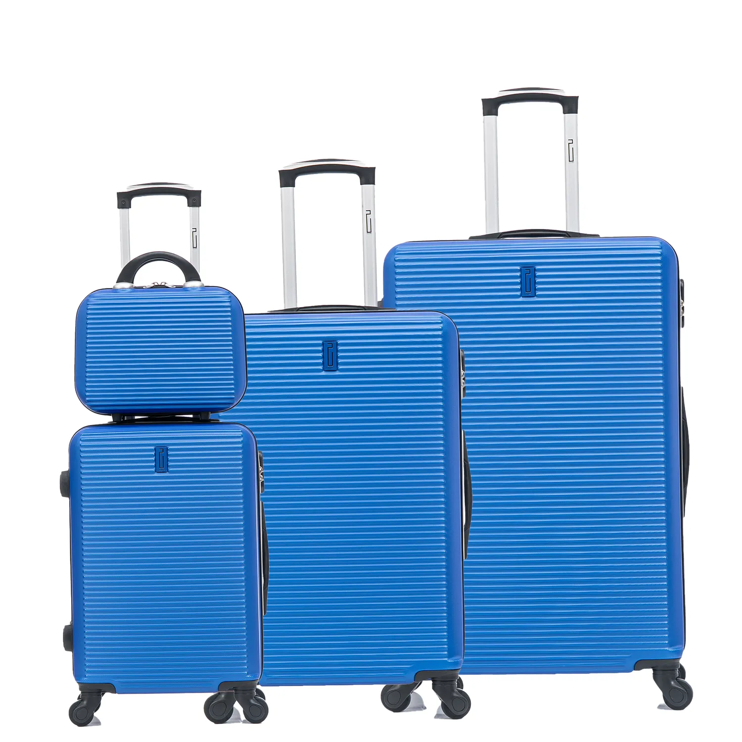 CELIMS Set 4 Valigie ABS XL-L-S + Beauty Case