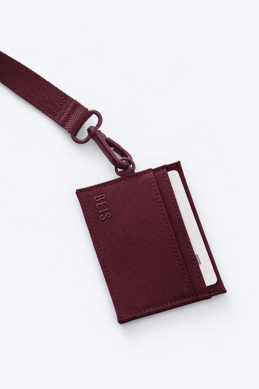 Beis ID Card Holder porta carte Burgundy