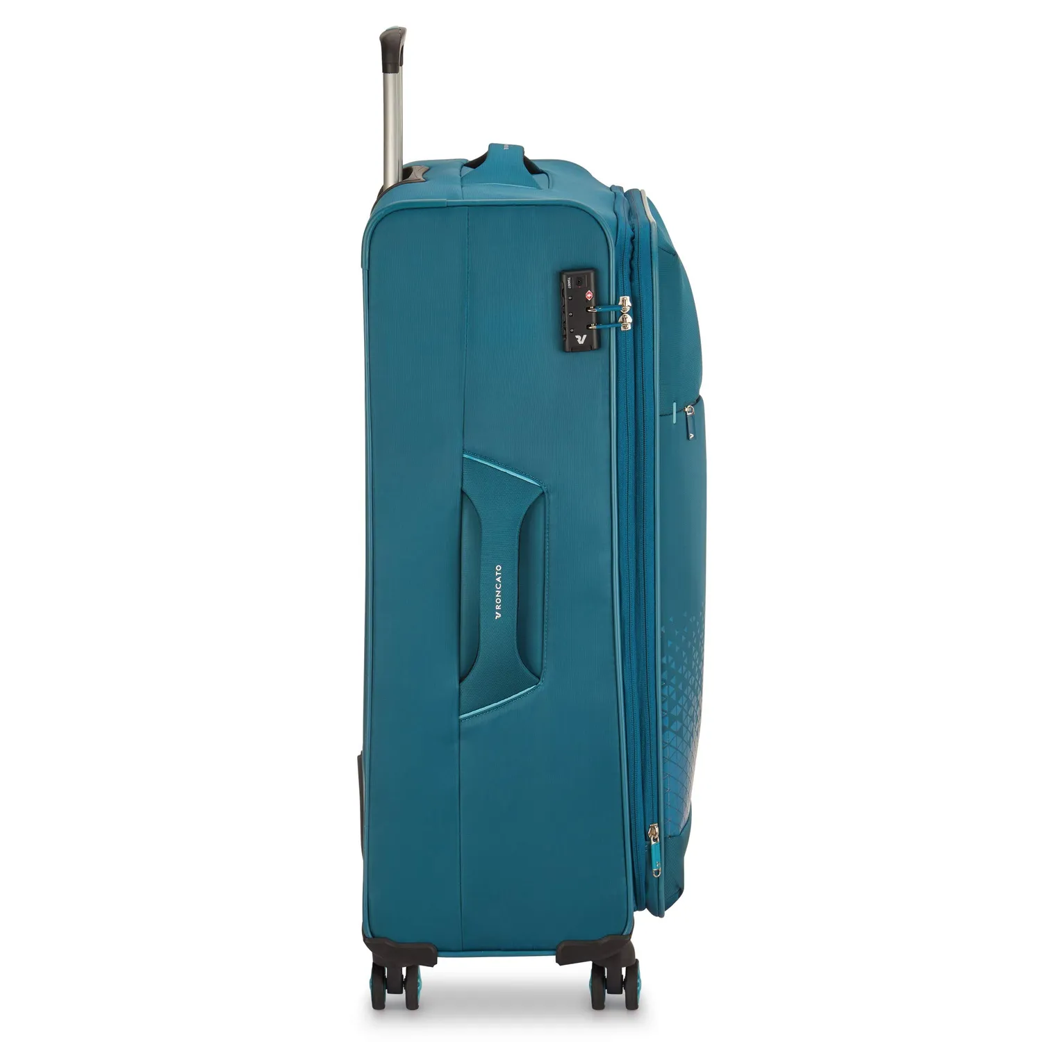 Roncato Crosslite trolley grande 75 cm petrolio espandibile