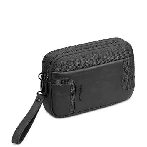 Roncato Panama 4.0 Borsello Uomo Nero 14,5x23 cm