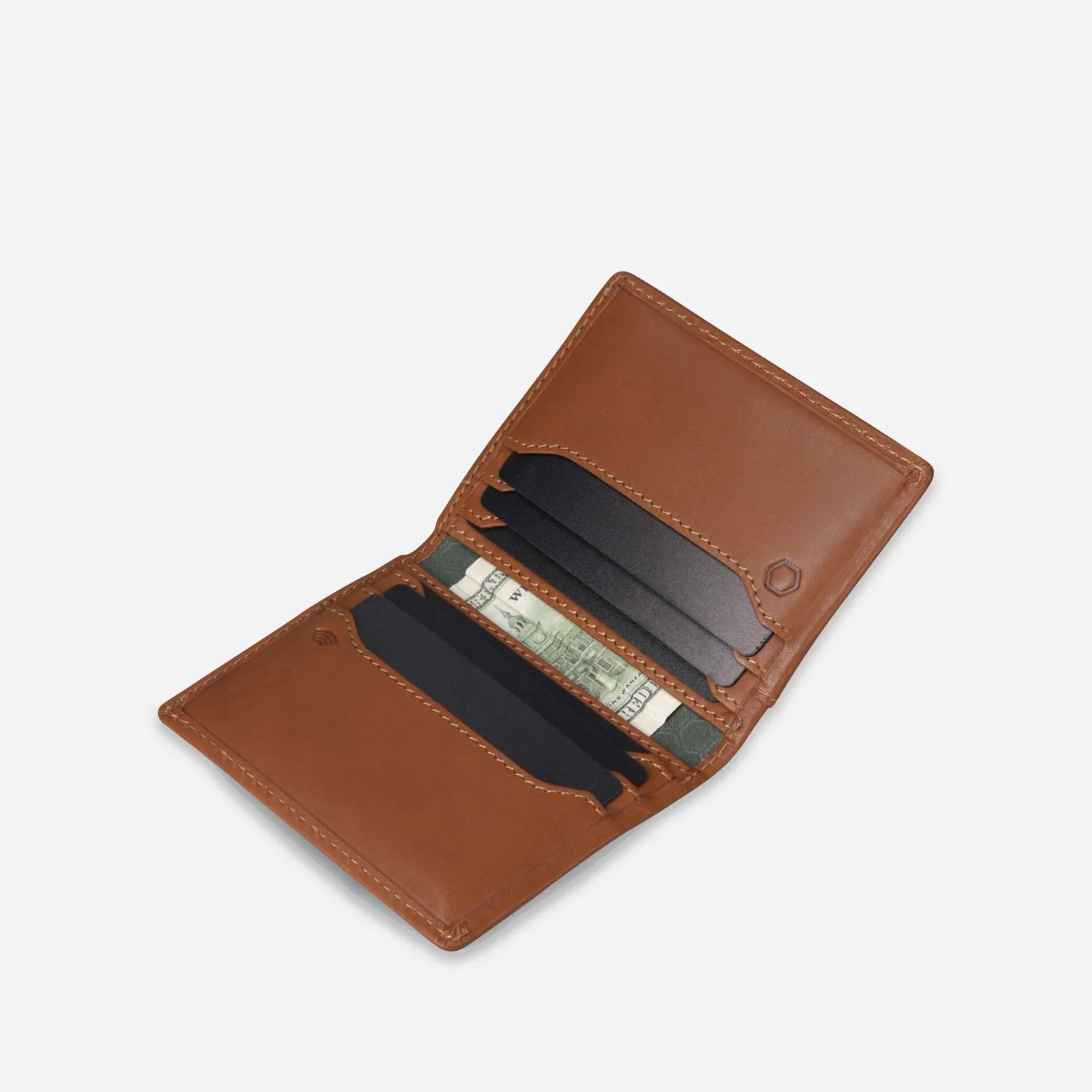 Jekyll & Hide Monaco portacarte pelle nero 5-8 carte