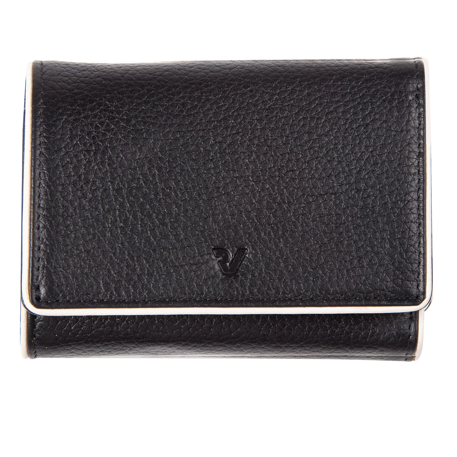 Roncato Madrid Portachiavi Pelle Navy Rosso RFID