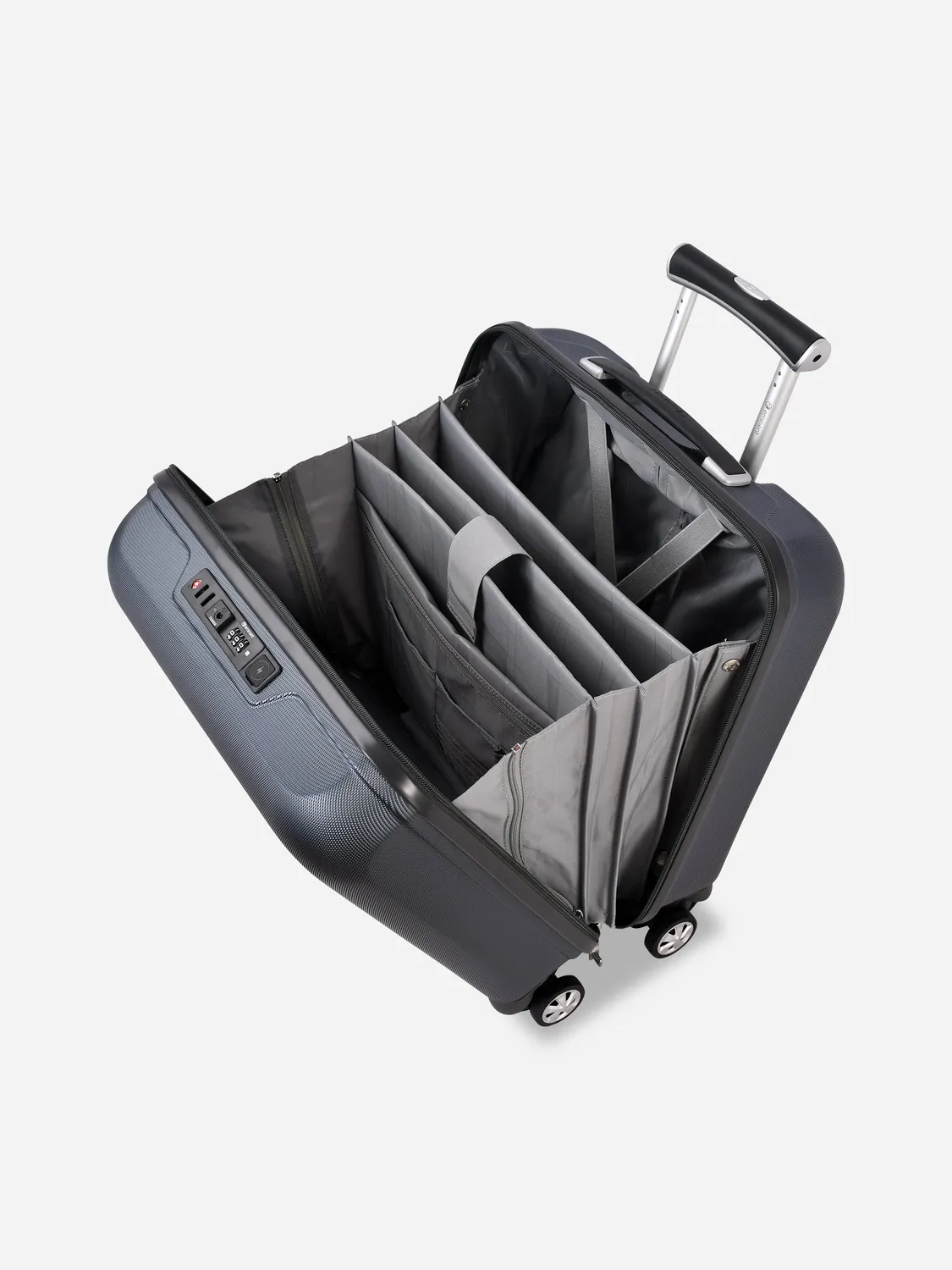 Eminent Kapstadt Ingresso pilota trolley grigio USB