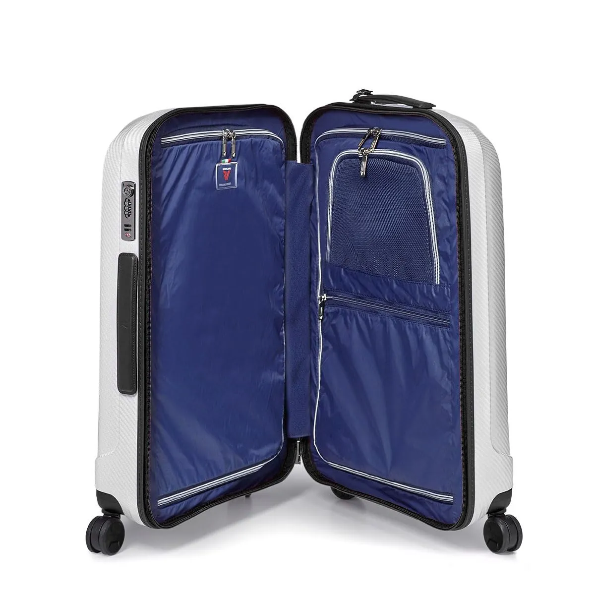 Roncato We Are Glam trolley grande 78 cm bianco/nero rigido