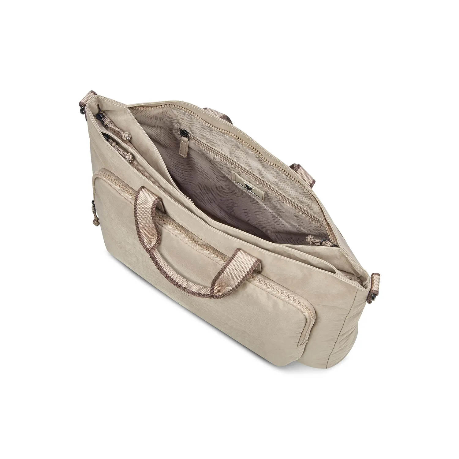 Roncato Rolling borsa ufficio trolley naturale 3 comparti