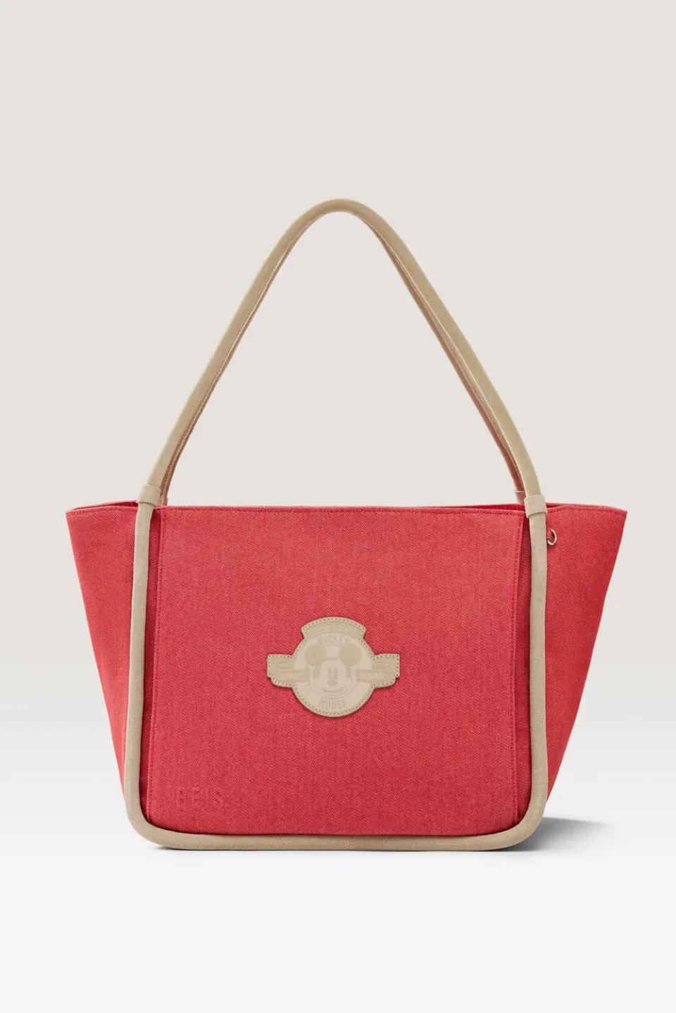 Beis Disney Tote borsa jeans rossa