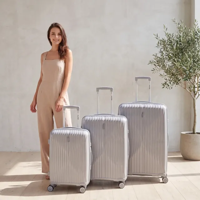 CELIMS SkyCruiser Set 3 Valigie 55-75 cm Grigio PP