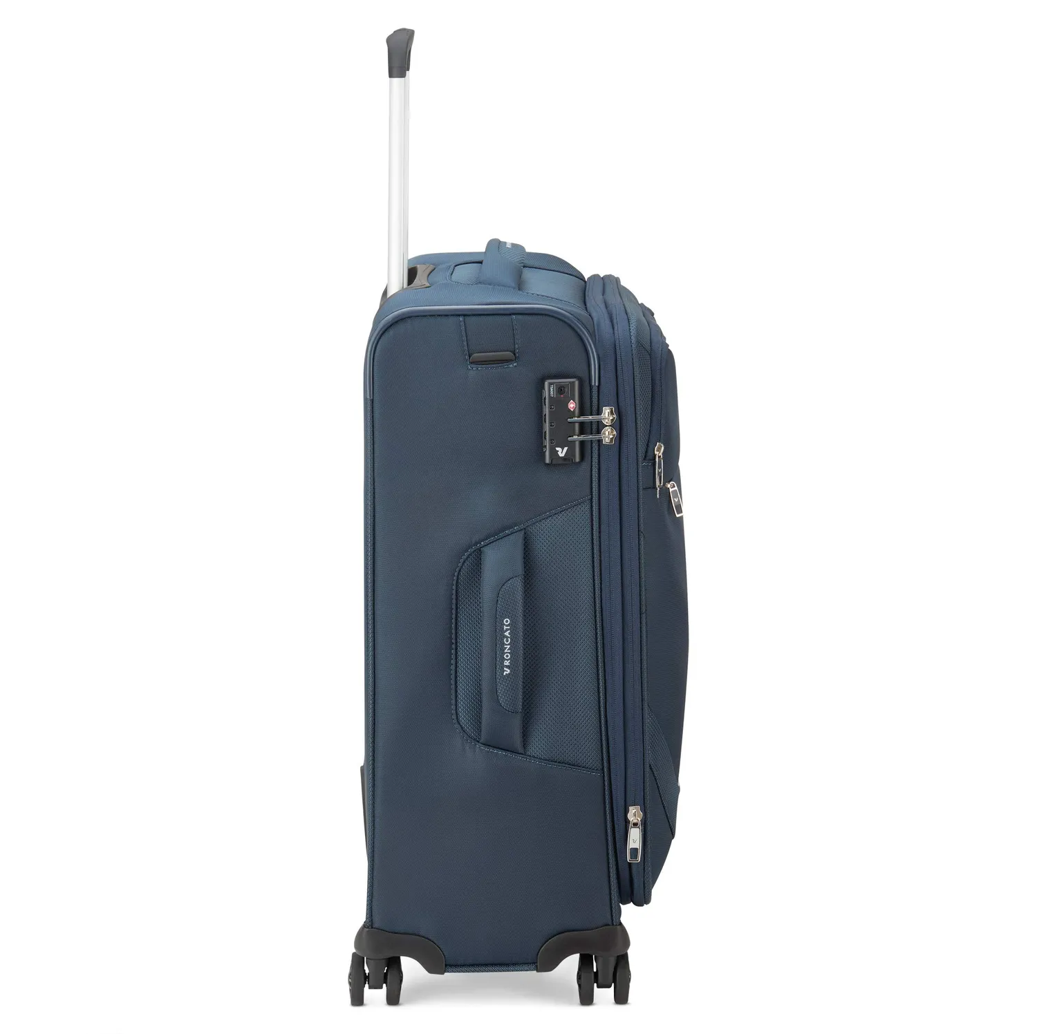 Roncato Joy Trolley medio 63 cm espandibile blu notte