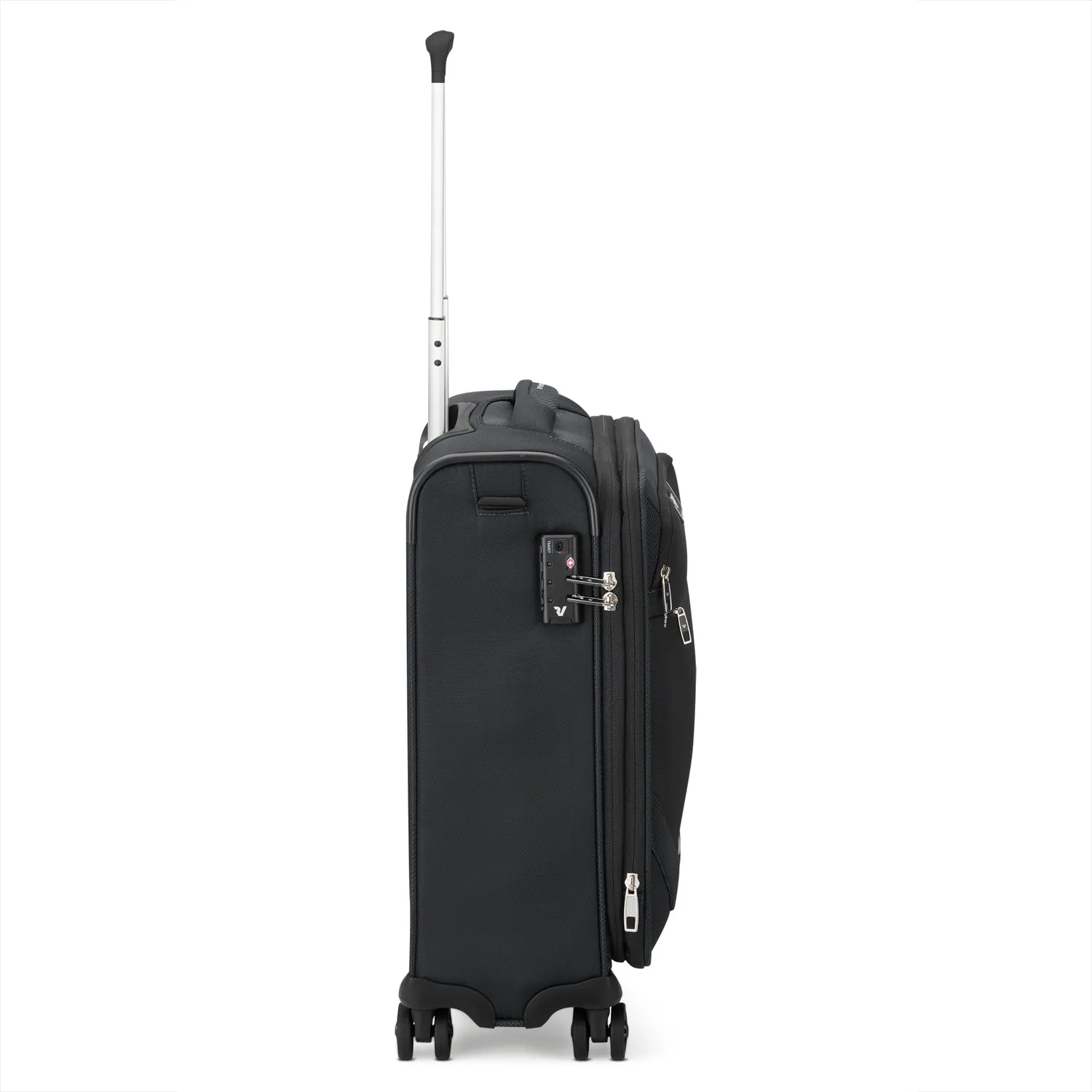 Roncato Joy trolley cabina morbido 4 ruote nero espandibile