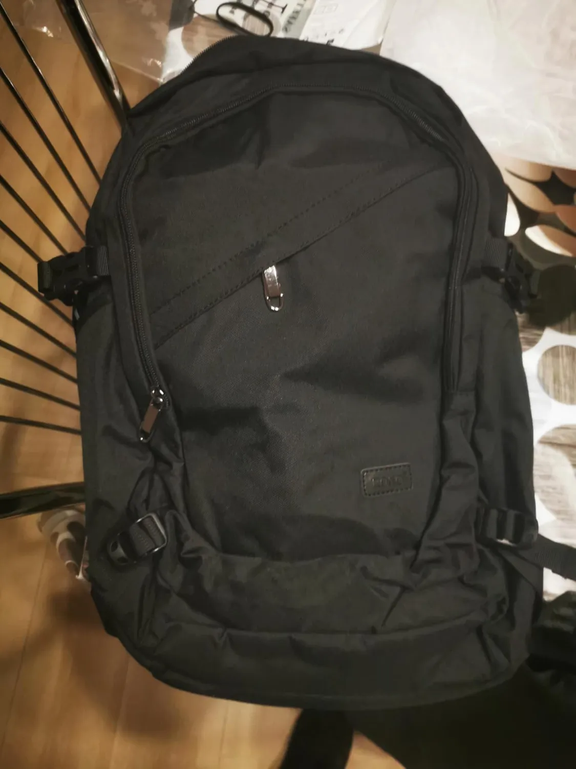 Kono Zaino Porta PC 15,6 Pollici Zaino Nero Antifurto USB