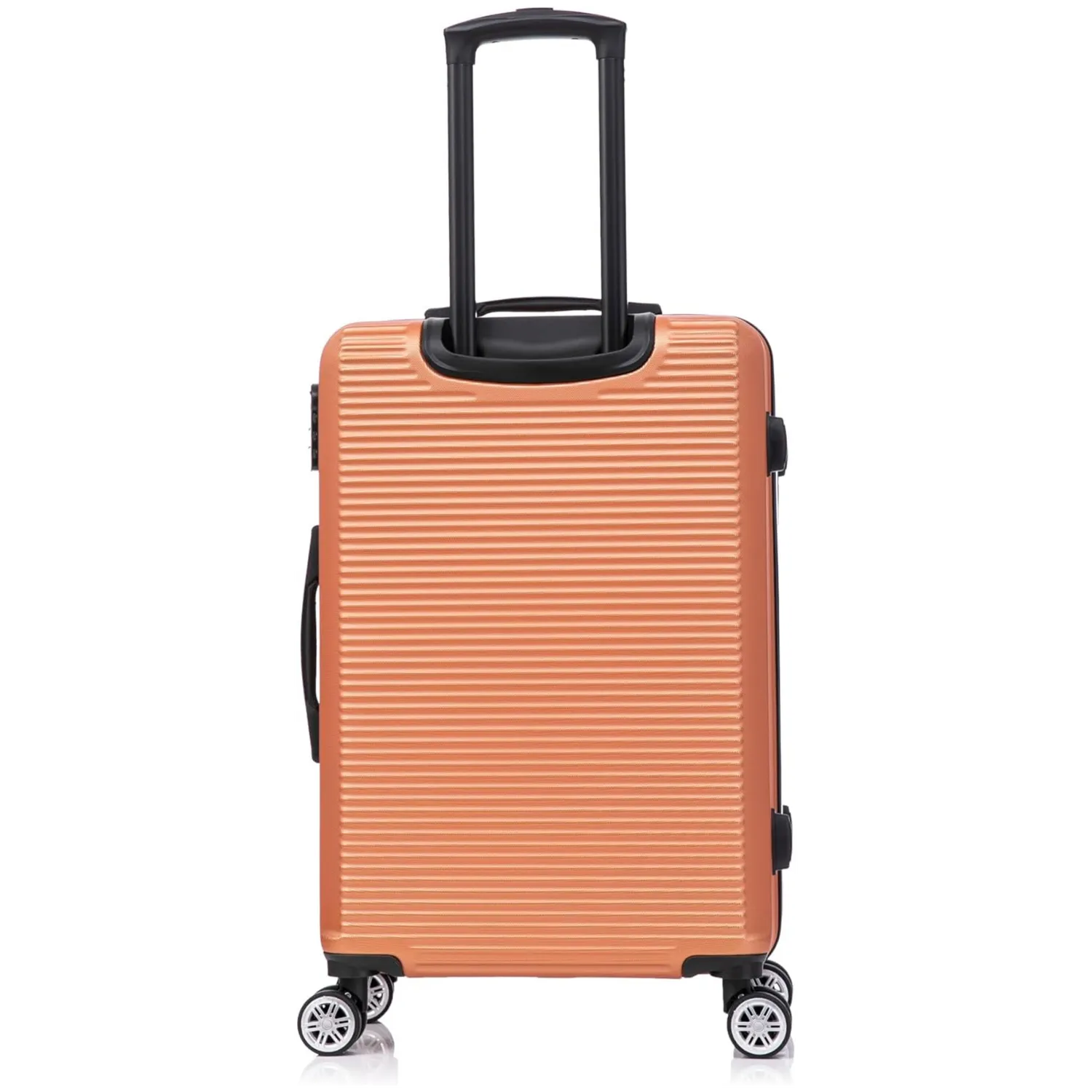 CELIMS Weekend Valigia Cabina 55 cm Nero ABS Leggera