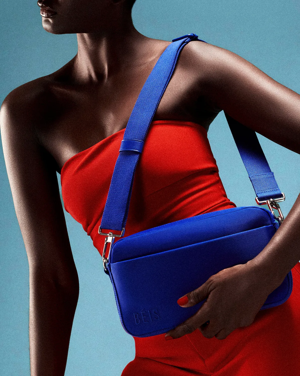 Beis Travel Crossbody borsa tracolla blu Cobalt Blue