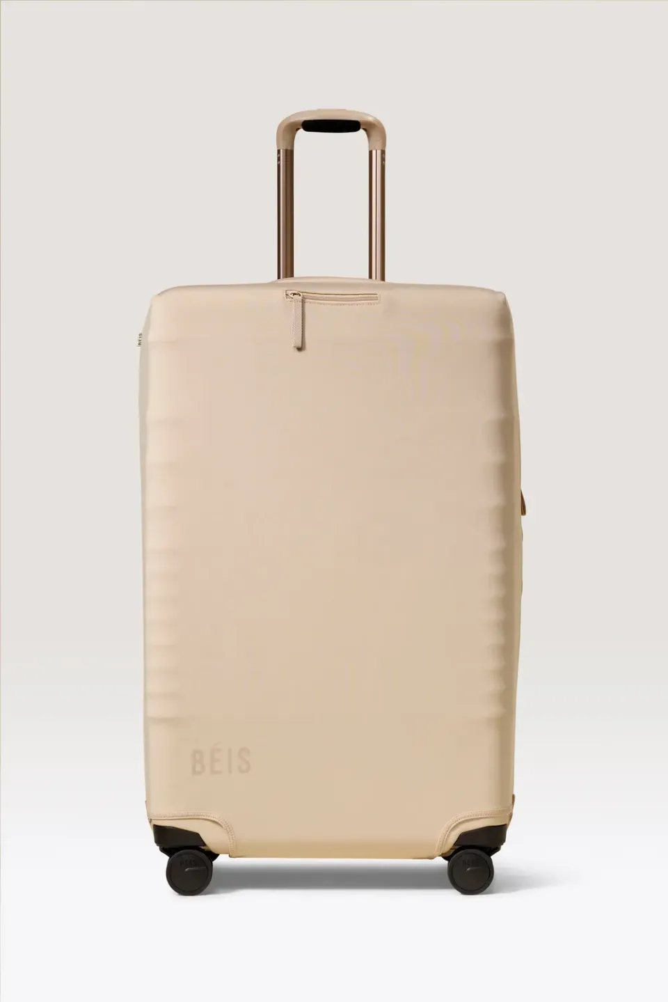 Beis The Large Check-In coprivaligia Beige grande