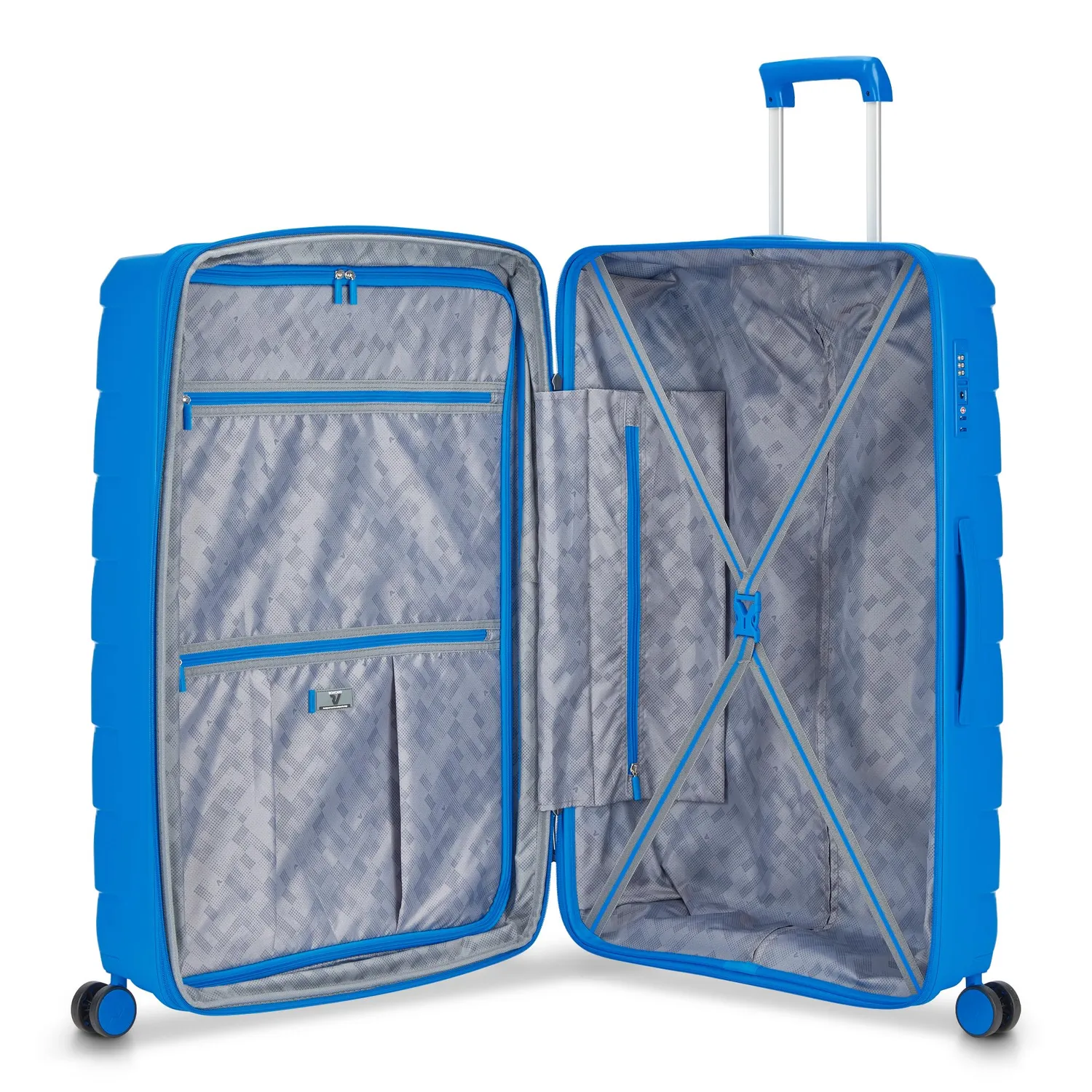 Roncato Skyline 2.0 Trolley grande 79 cm turchese espandibile