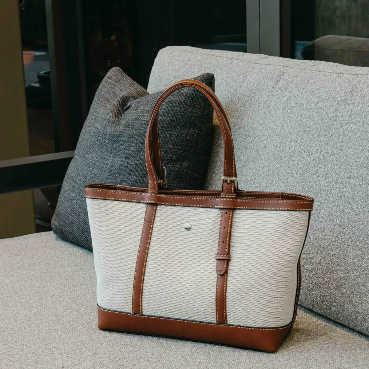Jekyll & Hide Montana Canvas Shopper borsa tela Colt zip