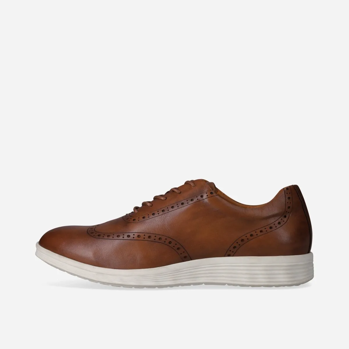 Jekyll & Hide Sicily Sneaker scarpe Navy pelle traforata