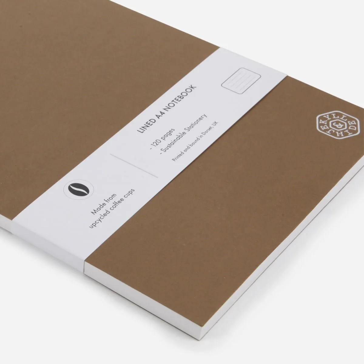 Jekyll & Hide A4 Notebook quaderno nocciola 120 pagine righe