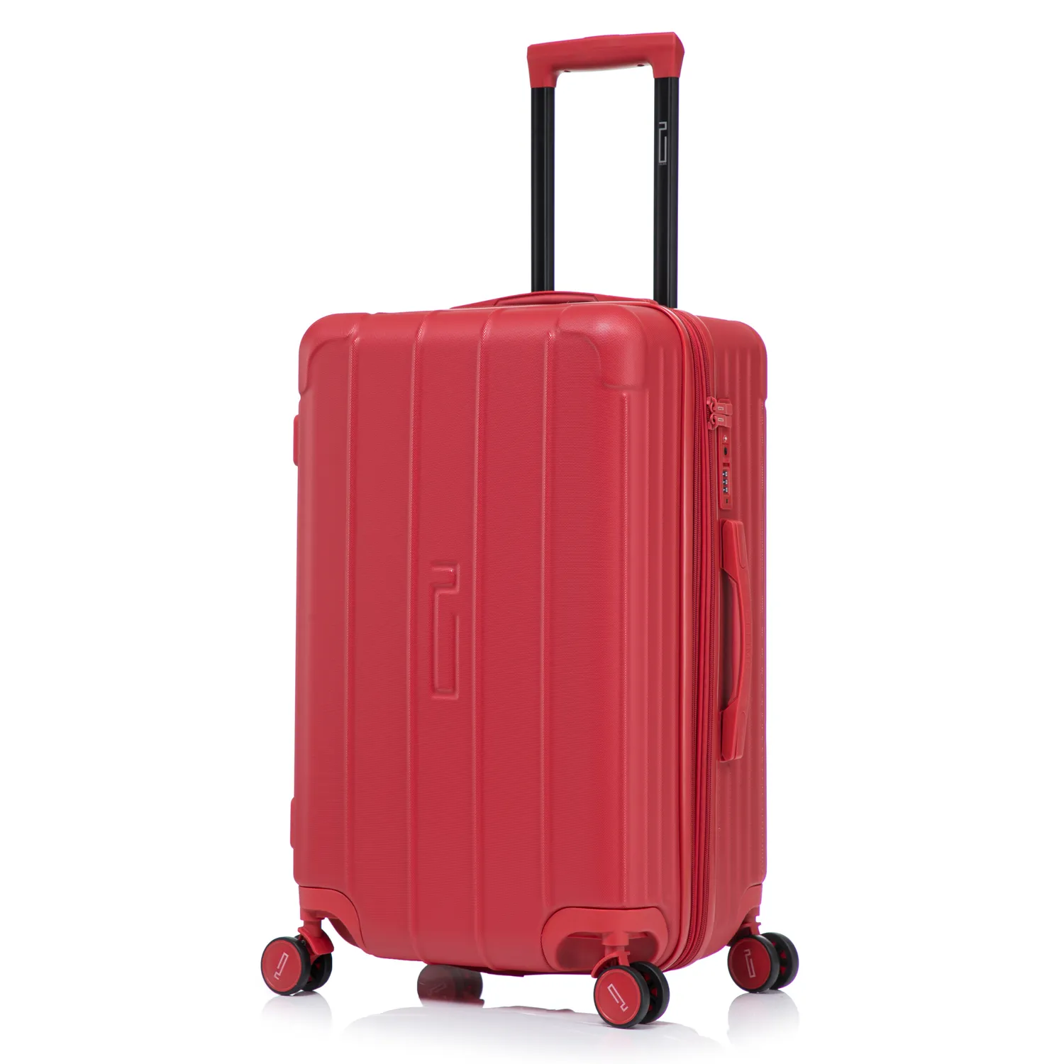 CELIMS Premium Trunk L valigia rigida 65 cm rossa TSA